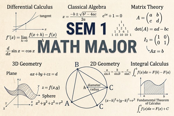 Sem 1 Major, NBU